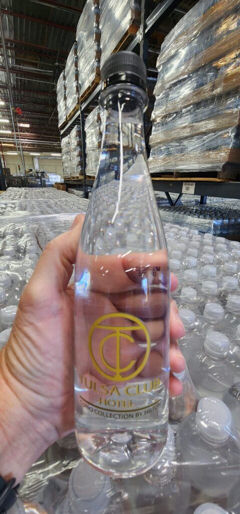 Branded Bottled Water for Casinos